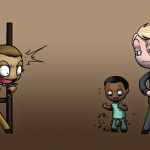 Uncle and nephew bonding